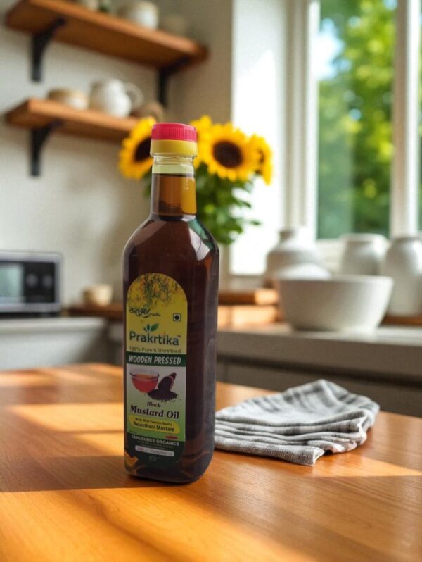 Prakrtika Wooden Pressed Black Mustard Oil