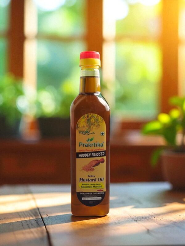 Prakrtika Wooden Pressed Black Mustard Oil - Image 4