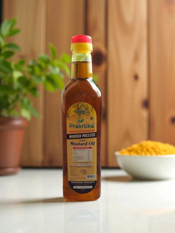 Prakrtika Wooden Pressed Black Mustard Oil - Image 5