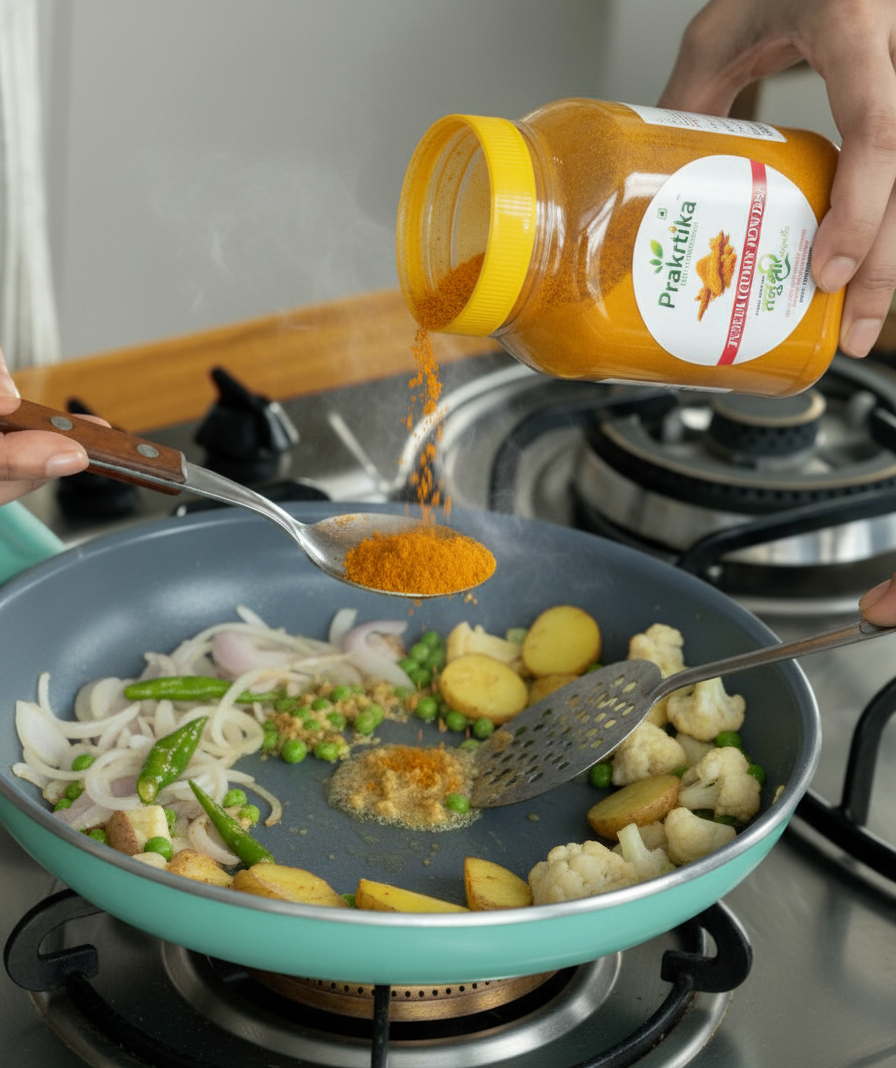 Pure Organic Turmeric Powder- Prakritika - Image 3