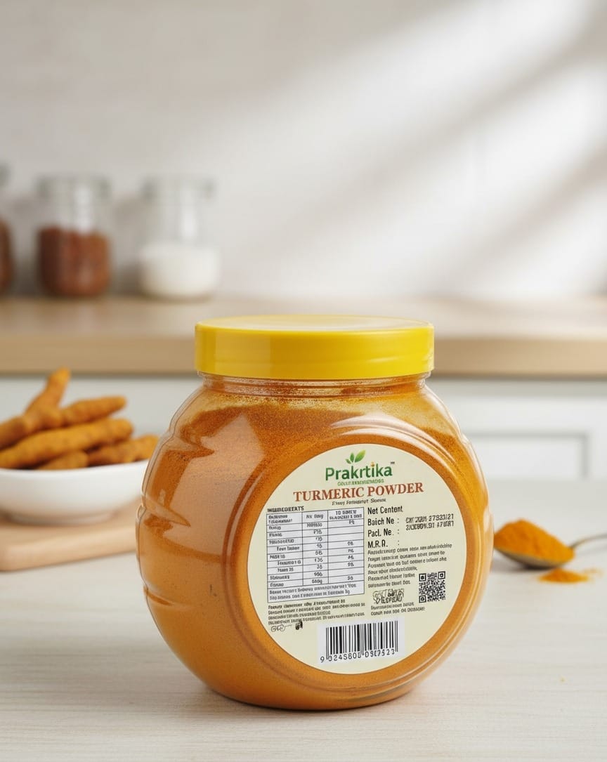Pure Organic Turmeric Powder- Prakritika - Image 2